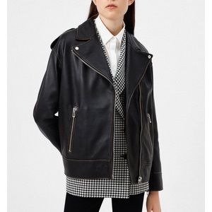 Leather Jacket - Oversized